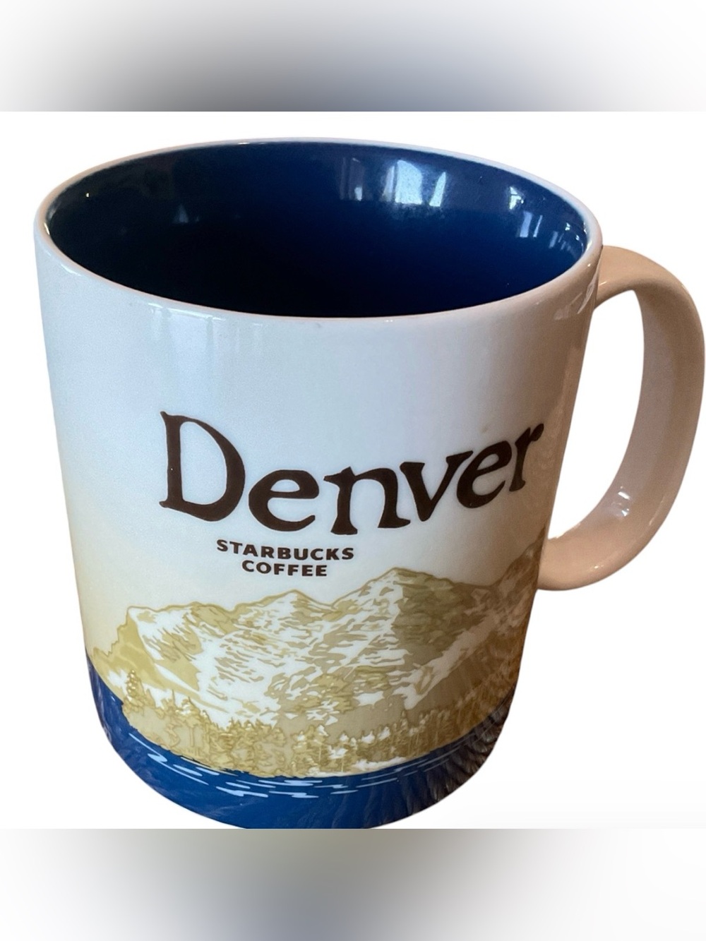 Starbucks Coffee Mug Denver Collectors Series 16 oz 2009